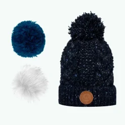 Bonnet Brick Lane Bleu marine - Polaire