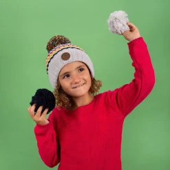 Bonnet Elephantini Gris clair
