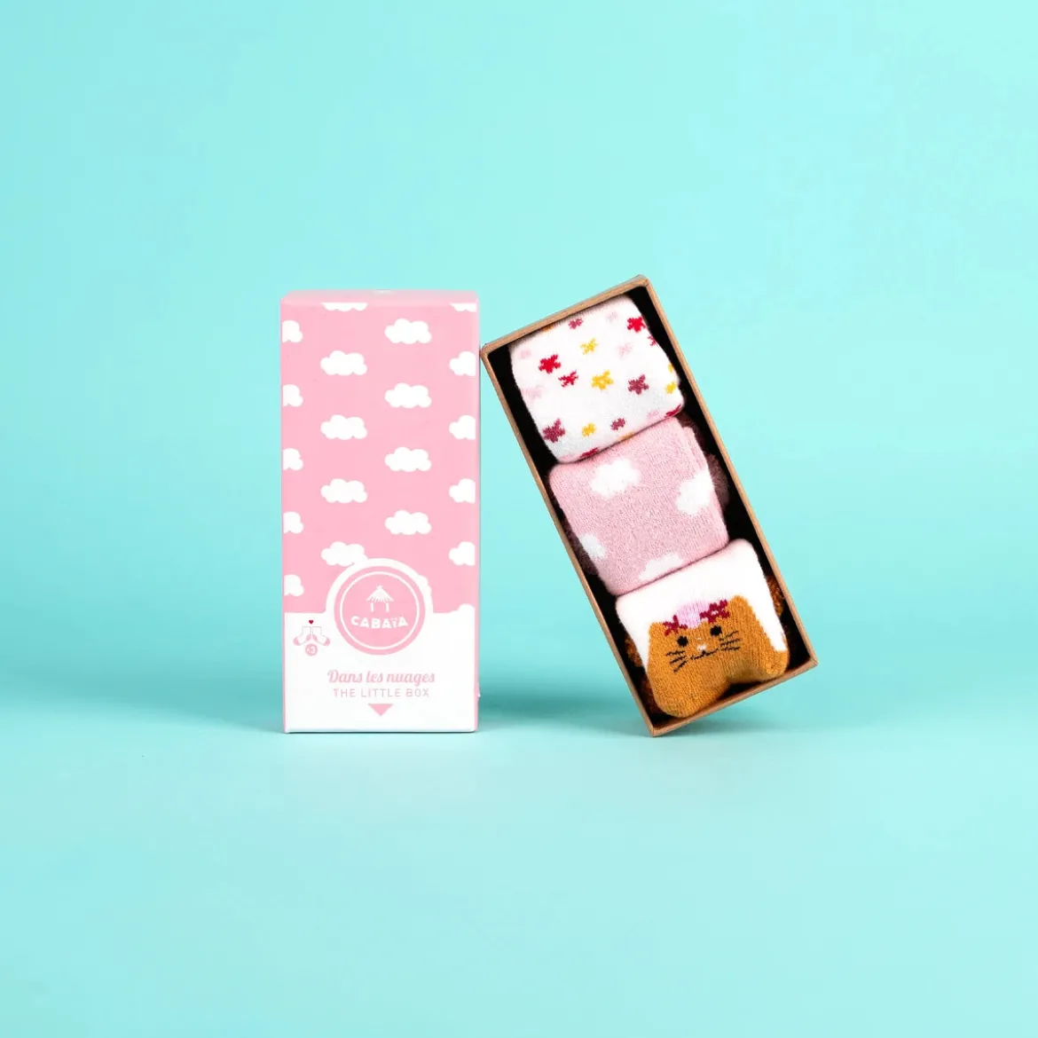 Chaussettes Dans les nuages - Pack de chaussettes bébé