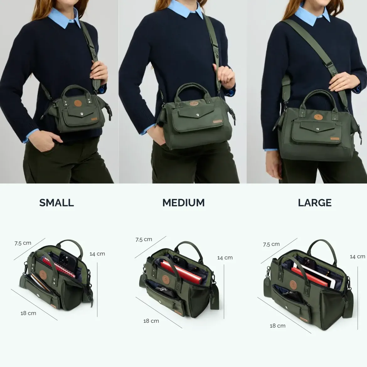 Crossbody Adventurer Medium Gold Coast