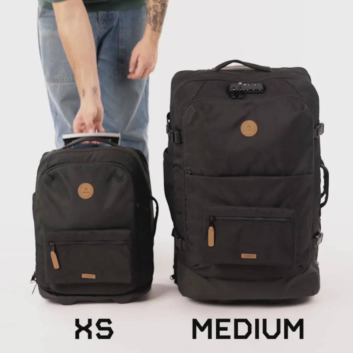 Valise souple 2 roues XS Boulogne