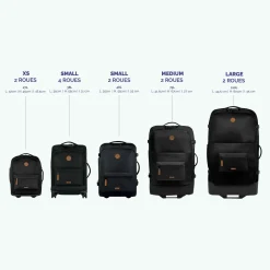 Valise souple 2 roues XS Cagliari