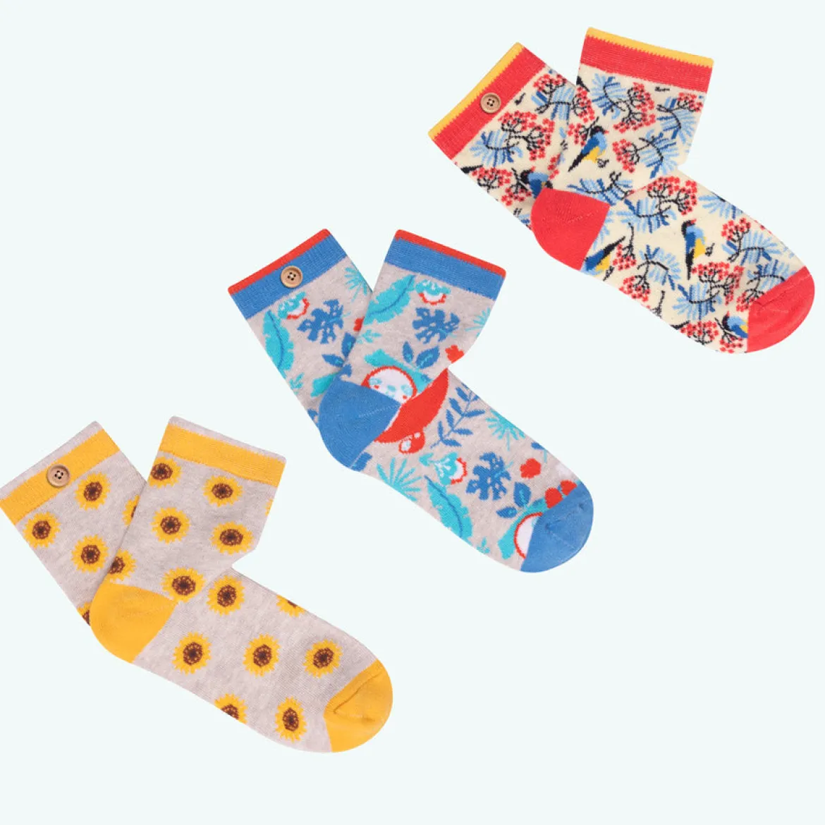 Chaussettes Flower Power
